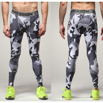 OEM High Quality Camo Fitness Apparel Mens Running Pants